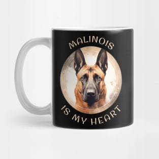 Malinois is my Heart Mug